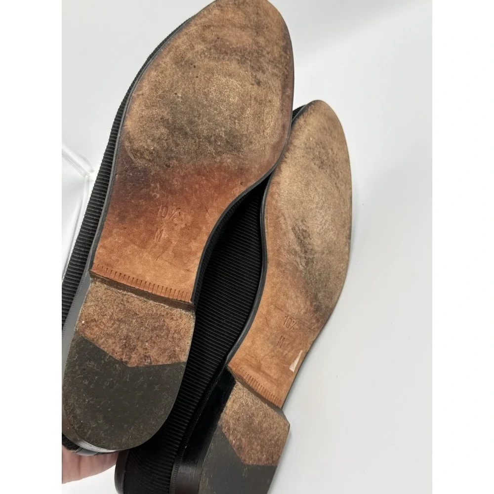 Vintage Cole Haan Formal Venetian Loafers Men's 10.5 M Black Slip On Textured